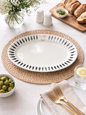 Vintage Jackson China WSSH Steak Platter. Collectible | Ceramic | 11 × 8 | USA